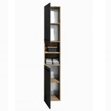 Vista Tall Cabinet - Black - VIS004