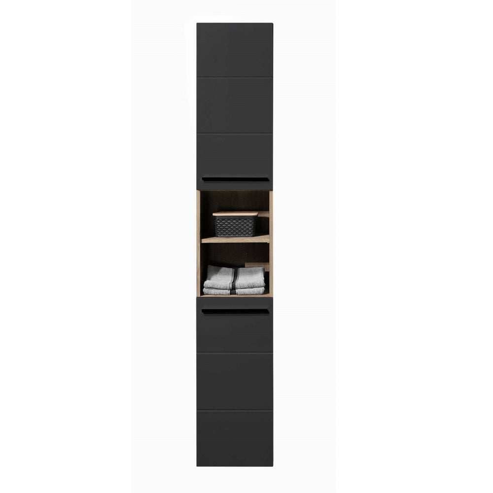 Vista Tall Cabinet - Black - VIS004