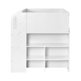 Vision Mid Sleeper Bed - White - VIS103