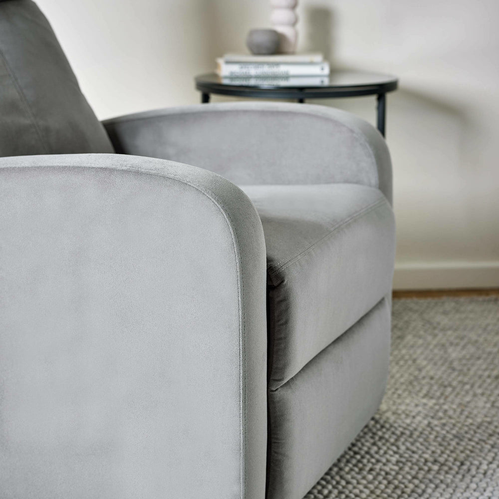 Vivo Recliner Arm Chair - Grey - VIV301