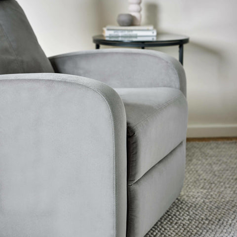 Vivo Recliner Arm Chair - Grey - VIV301