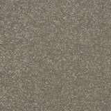 Taupe velvet upholstery fabric swatch for sofa or armchair furniture texture close up