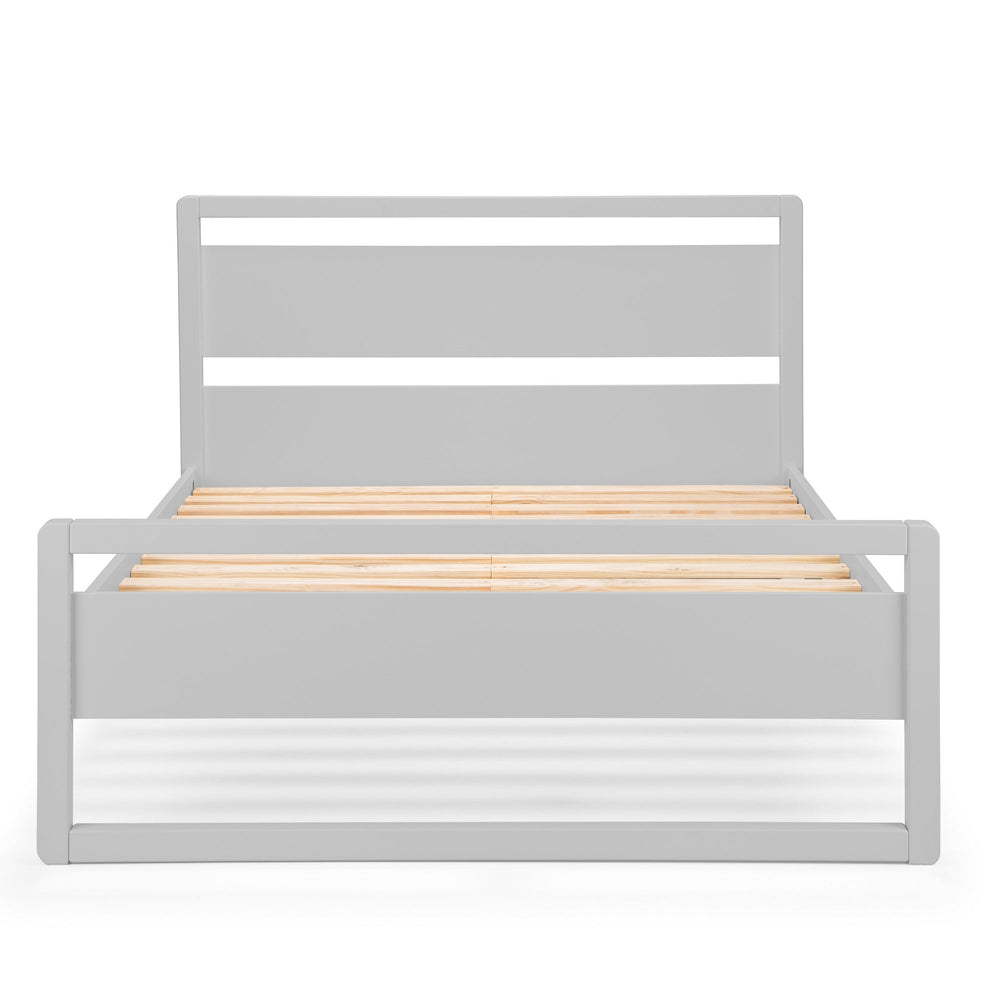 Venice Bed - Grey / Double - VEN012