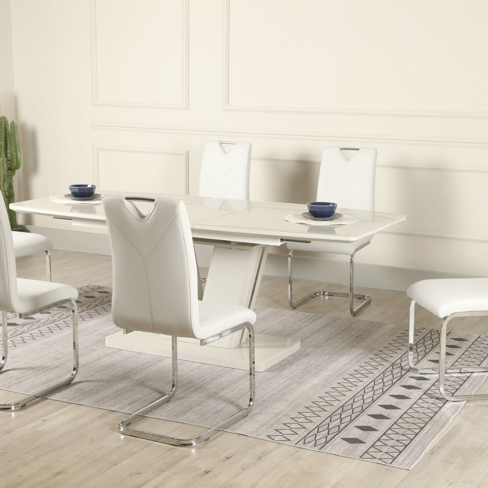 Vicenza Extension Table (light grey)