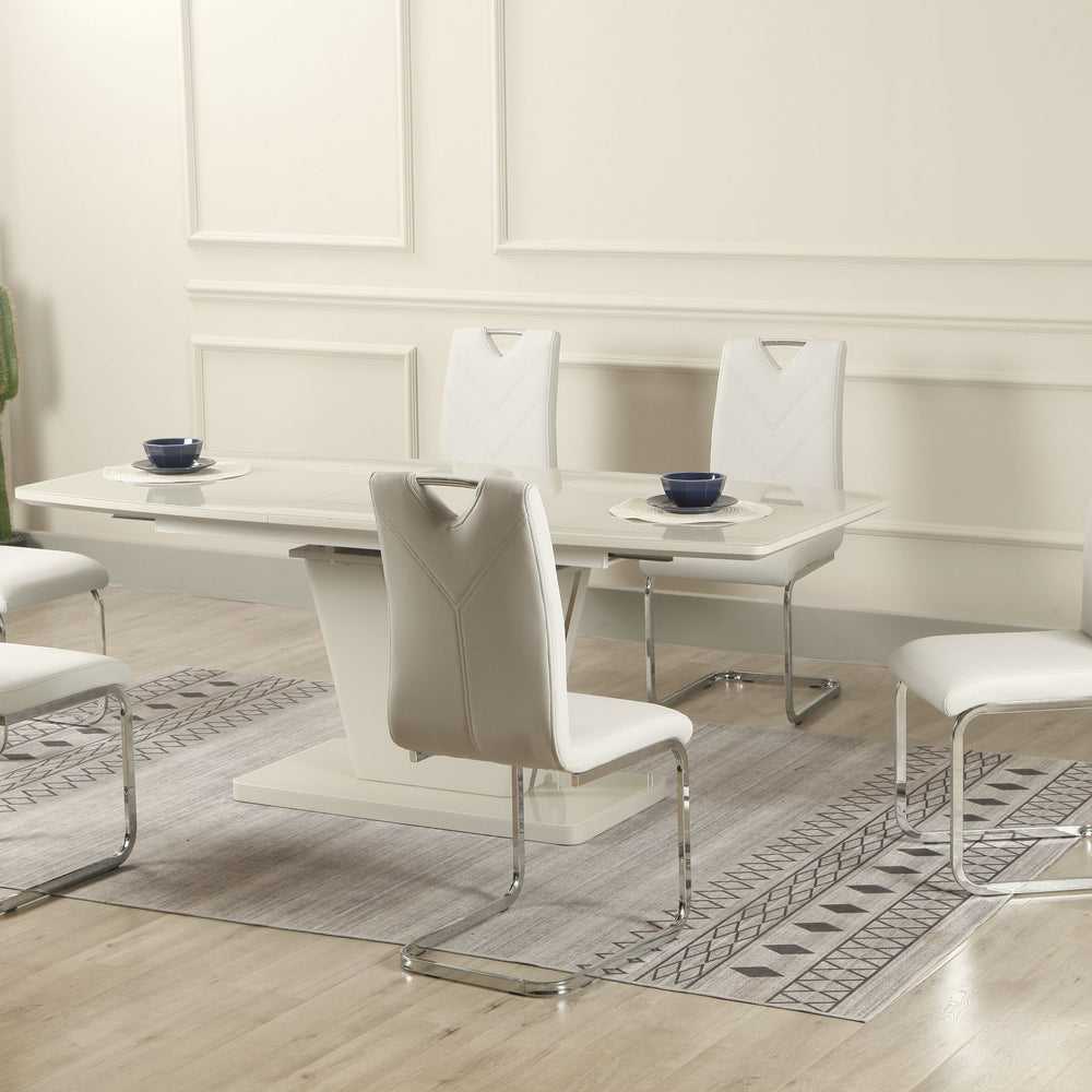 Vicenza Extension Table (light grey)