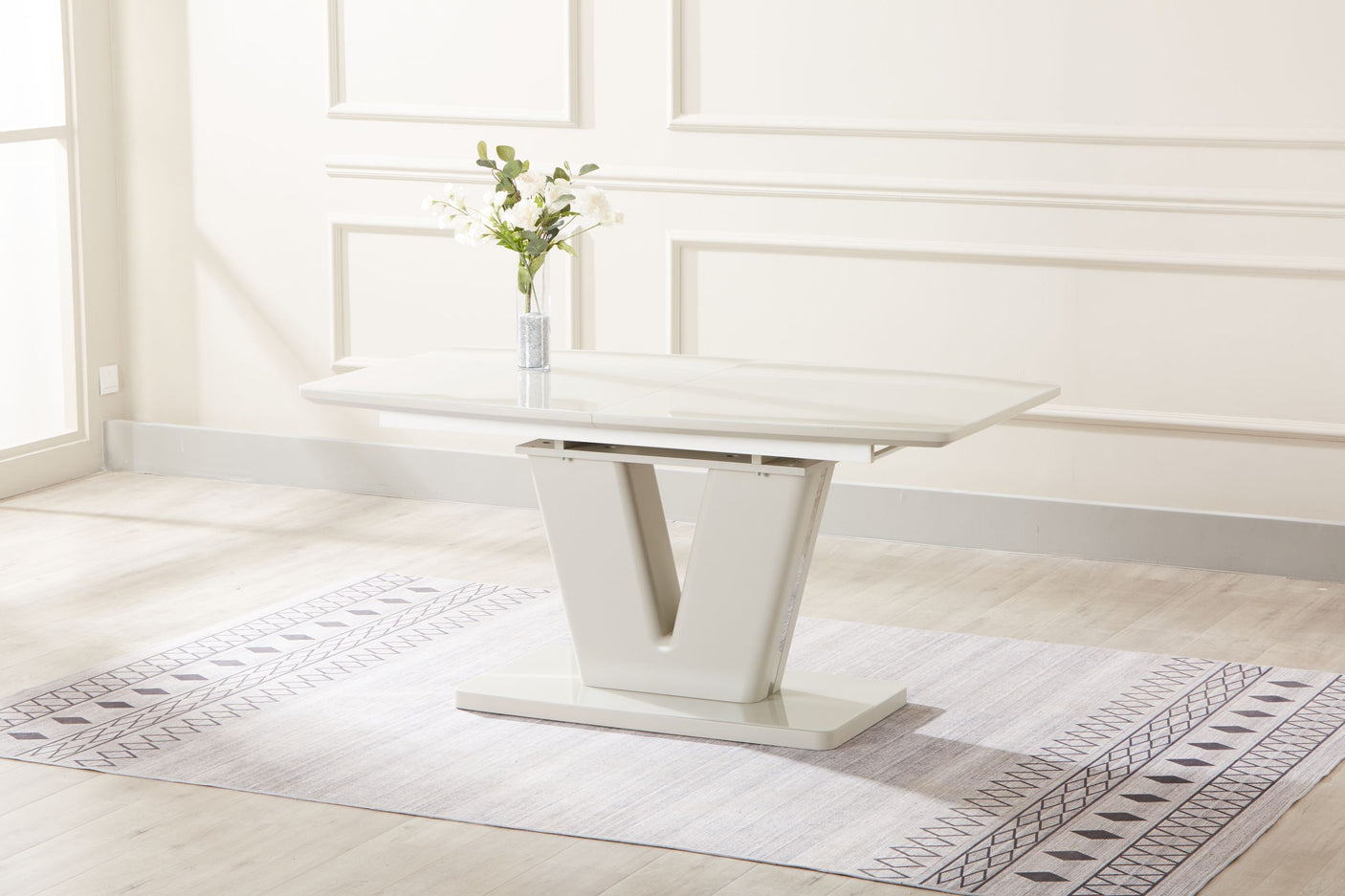 Vicenza Extension Table (light grey)