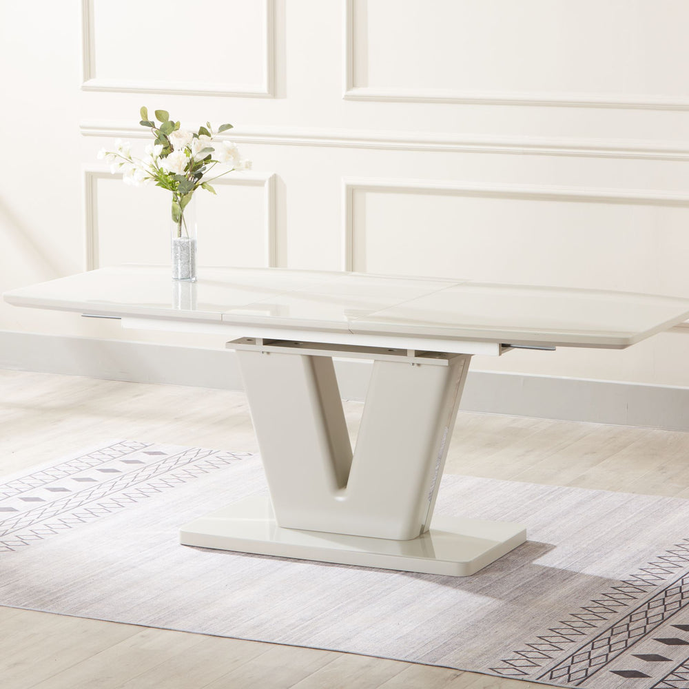 Vicenza Extension Table (light grey)