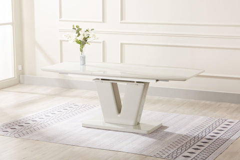 Vicenza Extension Table (light grey)