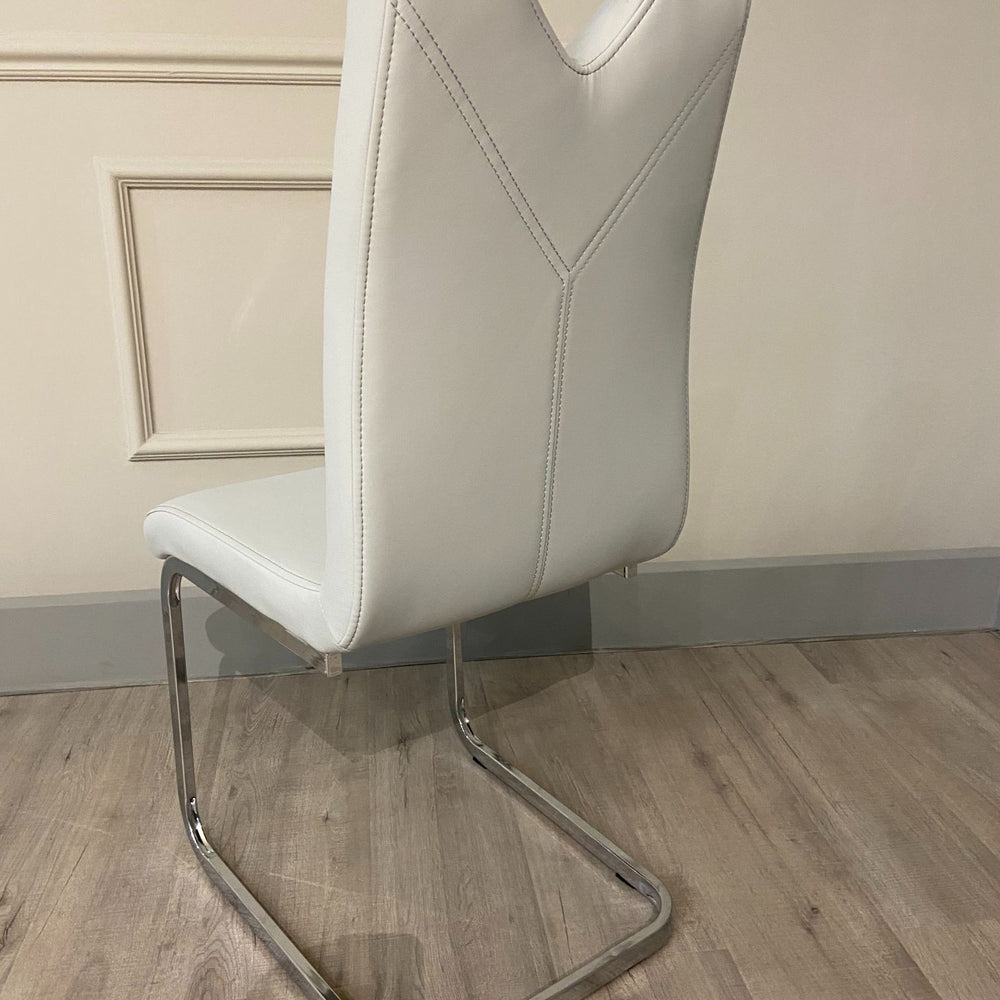 Vicenza Taupe Dining PU Chair