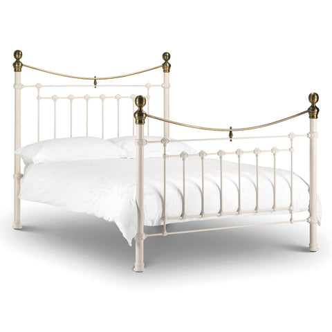 Victoria Bed - White / King - VIC003