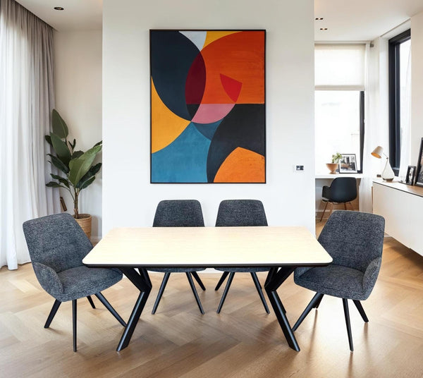 Viko Dining Table Travertine 1.6 Metre