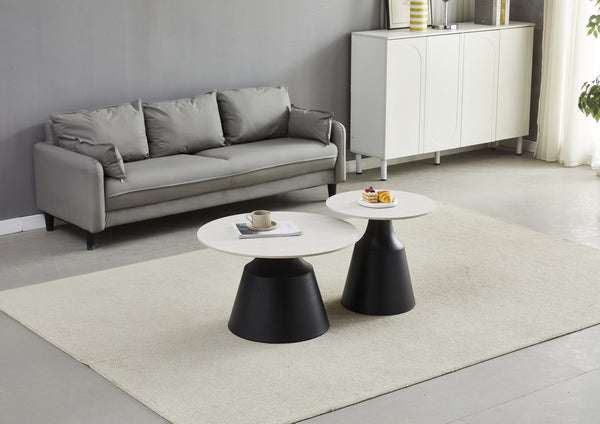 Viko Lamp Table Travertine