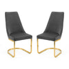 Vittoria Cantilever Dining Chairs (Set of 2) - Blue - VIT004