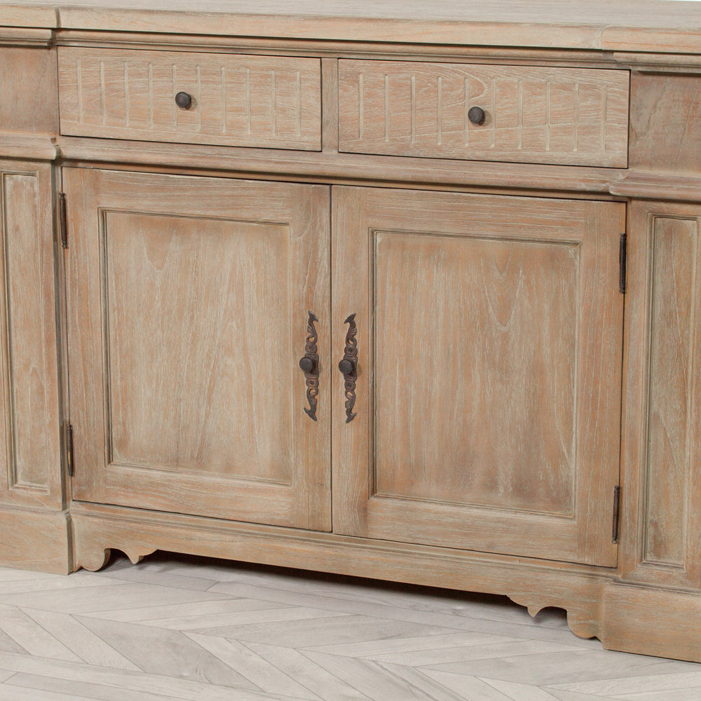 Rustic Classical 232cm Sideboard