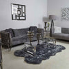 Apex Stainless Steel Coffee Table Smoked Glass Top - Dsp