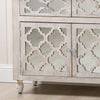 Hampton Beach 3 Door 3 Drawer Cabinet Washed Ash And Mirror - Dsp