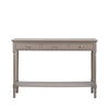 Delta Large 3 Drawer Console Table Taupe - Ball Handle-Dsp