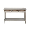 Delta Large 3 Drawer Console Table Taupe - Ball Handle-Dsp