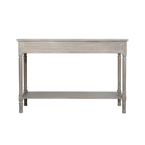 Delta Large 3 Drawer Console Table Taupe - Ball Handle-Dsp