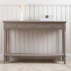 Delta Large 3 Drawer Console Table Taupe - Ball Handle-Dsp