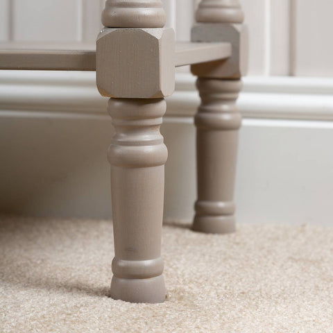 Delta Large 3 Drawer Console Table Taupe - Ball Handle-Dsp