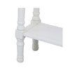 Delta Medium 3 Drawer Console Table White - Ball Handle
