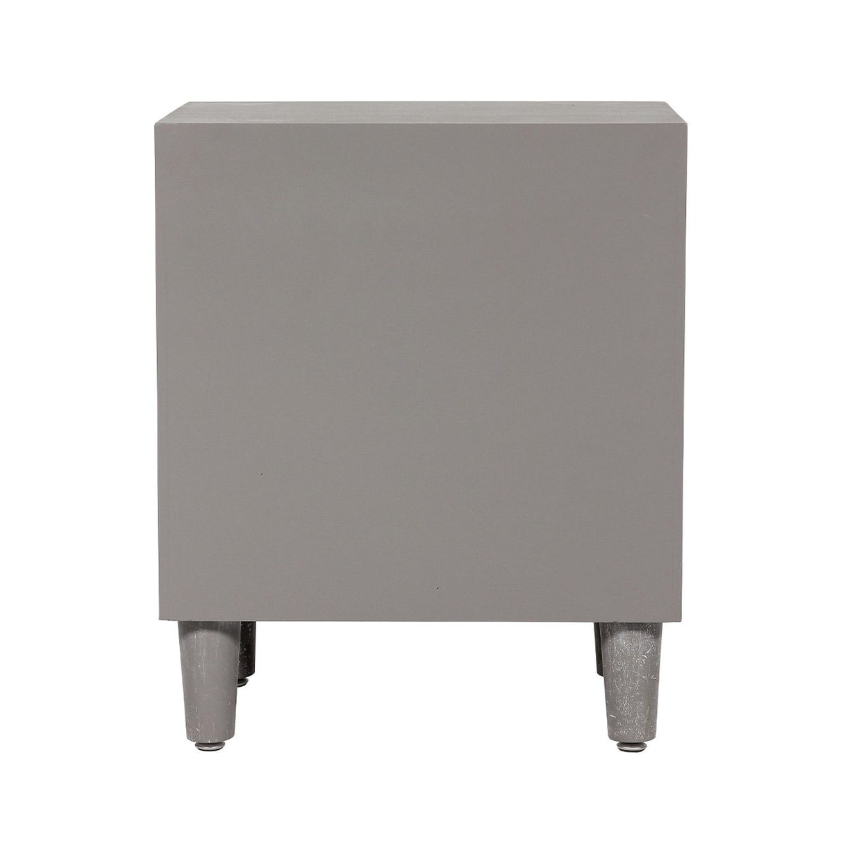 Venus 2 Drawer Bedside Cabinet Grey Elm-Kd Legs