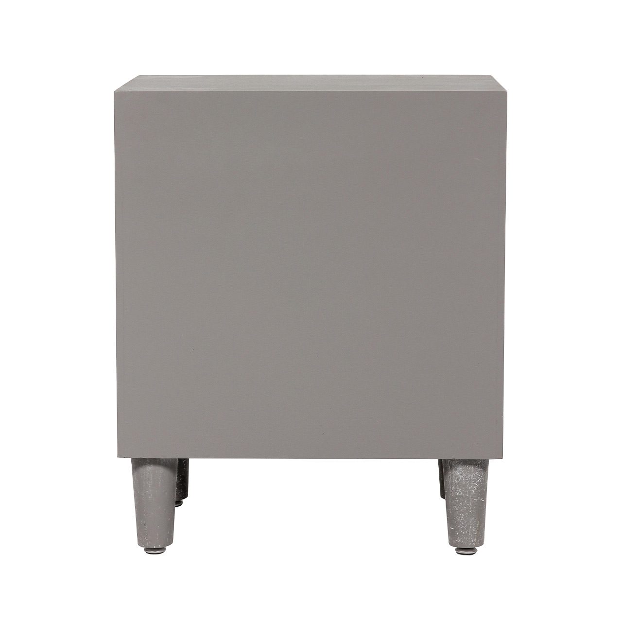 Venus 2 Drawer Bedside Cabinet Grey Elm-Kd Legs