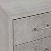 Venus 2 Drawer Bedside Cabinet Grey Elm-Kd Legs