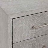 Venus 2 Drawer Bedside Cabinet Grey Elm-Kd Legs