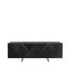 Ivanna 4 Door Sideboard Espresso Oak