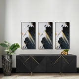 Ivanna 4 Door Sideboard Espresso Oak