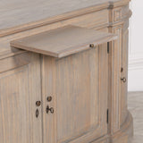 Rustic Wooden Large Buffet Sideboard