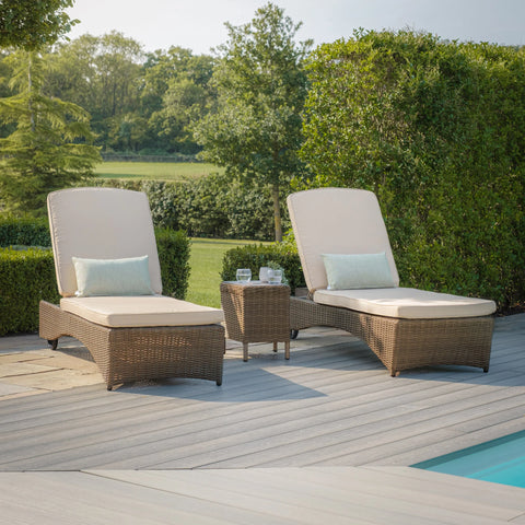 Winchester 3pc Sunlounger Set - Ceramic Top