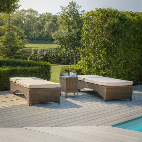 Winchester 3pc Sunlounger Set - Ceramic Top