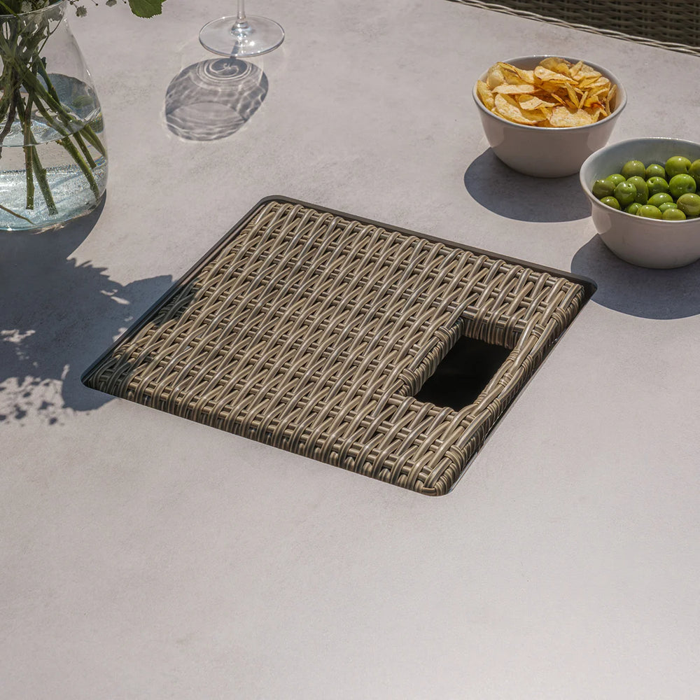 Winchester Royal U-Shaped Sofa Set with Rising Table - Ceramic Top