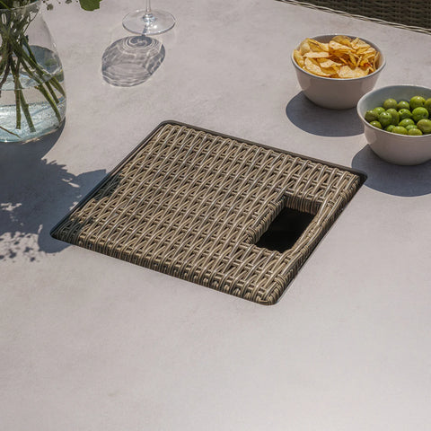 Winchester Royal U-Shaped Sofa Set with Rising Table - Ceramic Top