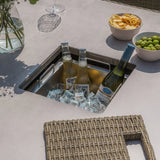 Winchester Royal U-Shaped Sofa Set with Rising Table - Ceramic Top