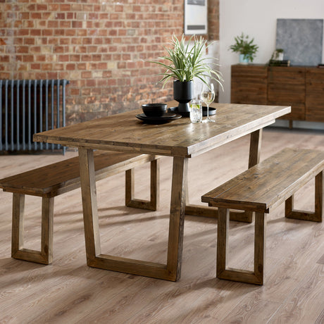 Woburn Dining Table - Light Brown - WOB001