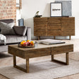 Woburn 2 Drawer Coffee Table - Light Brown - WOB011