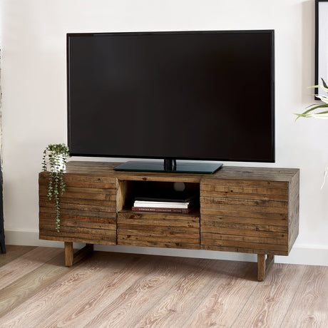 Woburn Media Unit - Light Brown - WOB013
