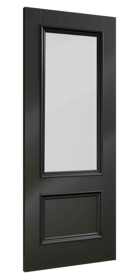 Premier Black Fire Door - WR2GF Black - WR2GF Finish