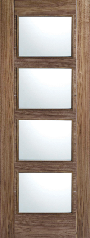 Walnut Vancouver Glazed 4L - Walnut - 1981 x 610 (24") x 35mm