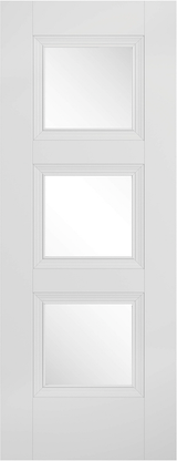 White Amsterdam Glazed 3L - White - 1981 x 762 (30") x 35mm