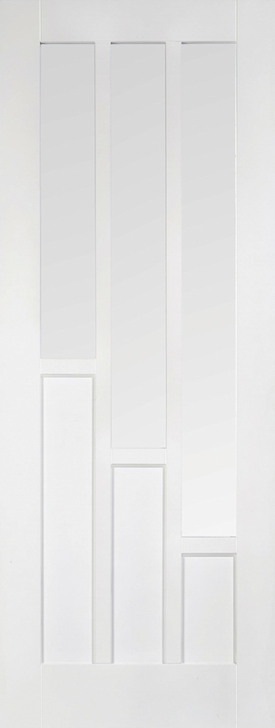 White Coventry Glazed 3L - White - 1981 x 610 (24") x 35mm