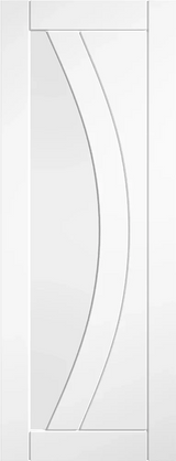 White Girona Clear Glazed - White - 1981 x 686 (27") x 35mm
