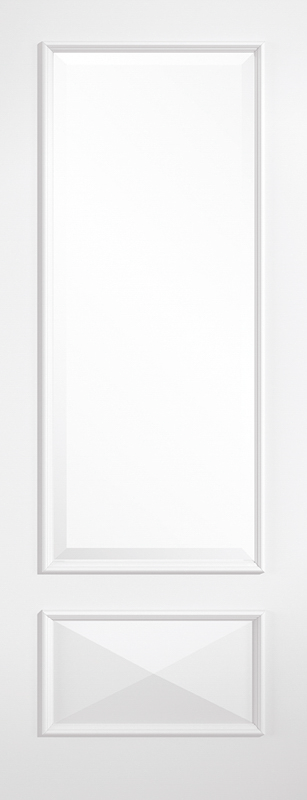 White Knightsbridge Glazed 1L - White - 1981 x 686 (27") x 35mm