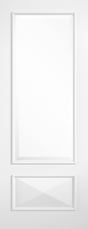 White Knightsbridge Glazed 1L - White - 1981 x 686 (27") x 35mm