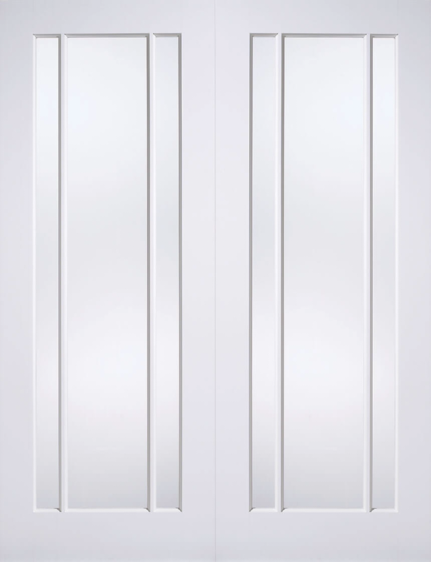 White Lincoln Glazed 3L Pair - Standard - 1981 x 914 (36") x 40mm