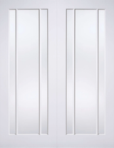 White Lincoln Glazed 3L Pair - Standard - 1981 x 914 (36") x 40mm